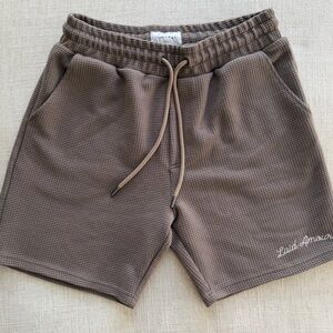 I Love Ugly - Waffle Sweat Shorts